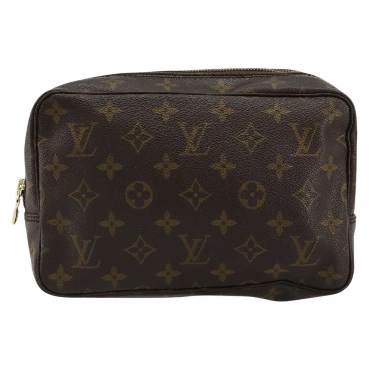 LOUIS VUITTON Monogram Trousse Toilette 23 Clutch Bag M47524 LV Auth 183238