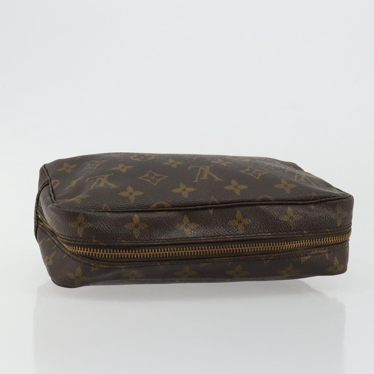 LOUIS VUITTON Monogram Trousse Toilette 23 Clutch Bag M47524 LV Auth 183238