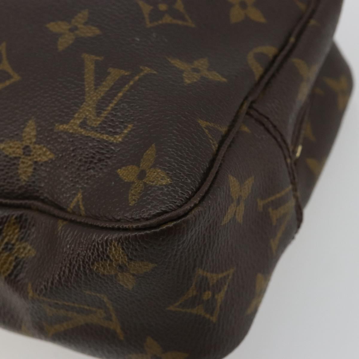 LOUIS VUITTON Monogram Trousse Toilette 23 Clutch Bag M47524 LV Auth 183238