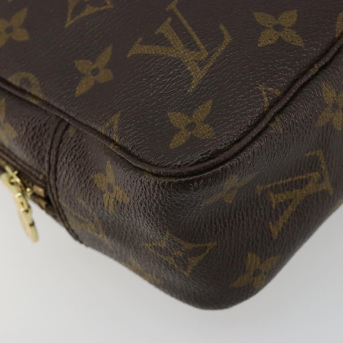 LOUIS VUITTON Monogram Trousse Toilette 23 Clutch Bag M47524 LV Auth 183238