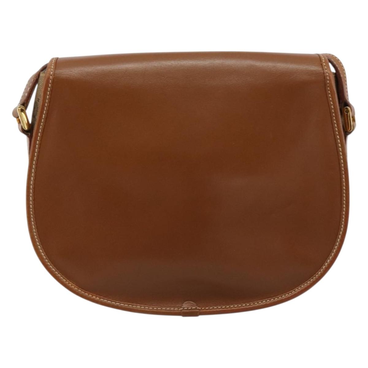 GUCCI GG Canvas Shoulder Bag Beige Gold 007 14 0074 Auth 183260