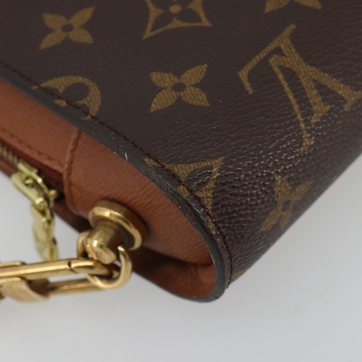 LOUIS VUITTON Monogram Orsay Clutch Bag M51790 LV Auth 183261