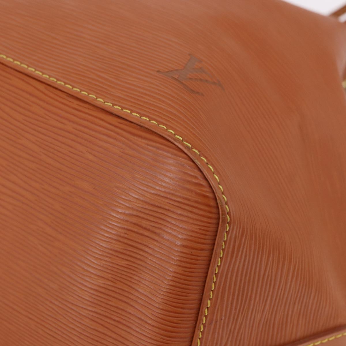 LOUIS VUITTON Epi Petit Noe Shoulder Bag Zipangu Gold M44108 LV Auth 183270SAV