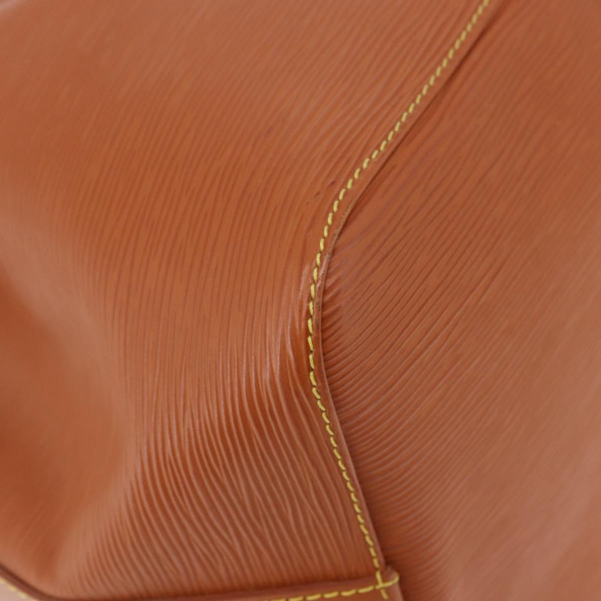 LOUIS VUITTON Epi Petit Noe Shoulder Bag Zipangu Gold M44108 LV Auth 183270SAV
