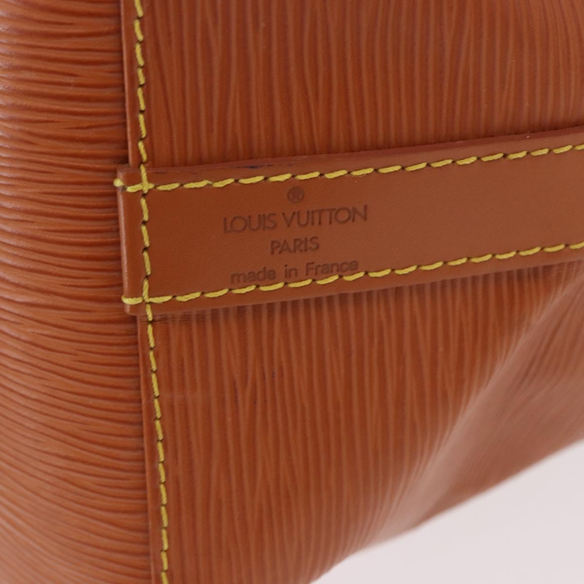 LOUIS VUITTON Epi Petit Noe Shoulder Bag Zipangu Gold M44108 LV Auth 183270SAV