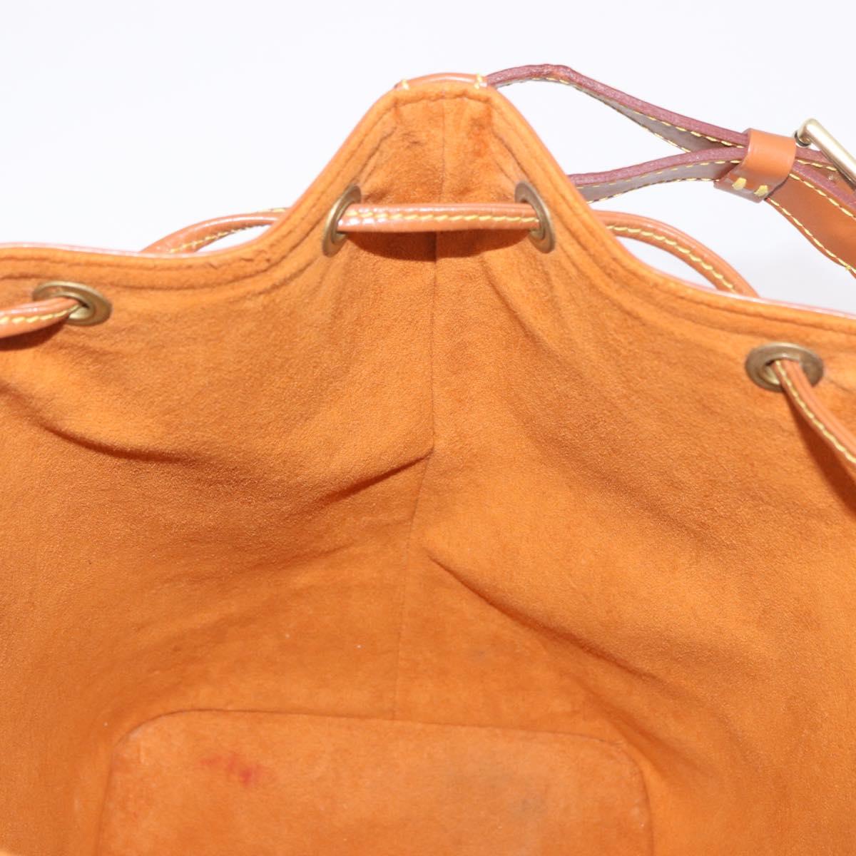 LOUIS VUITTON Epi Petit Noe Shoulder Bag Zipangu Gold M44108 LV Auth 183270SAV