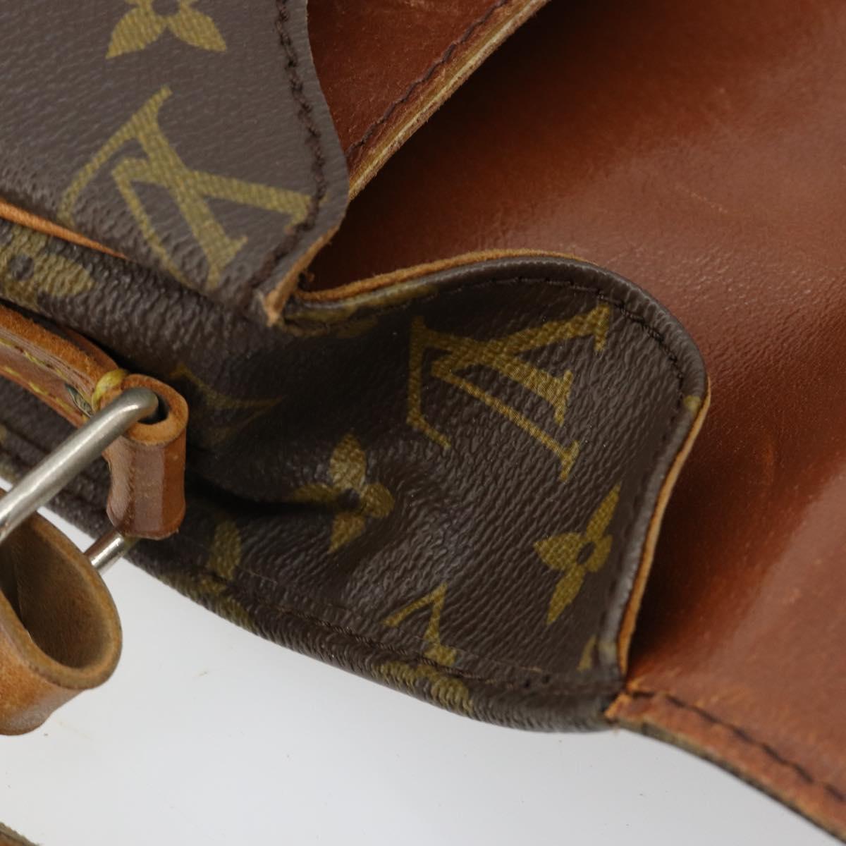 LOUIS VUITTON Monogram Cartouchiere GM Shoulder Bag M51252 LV Auth 183272