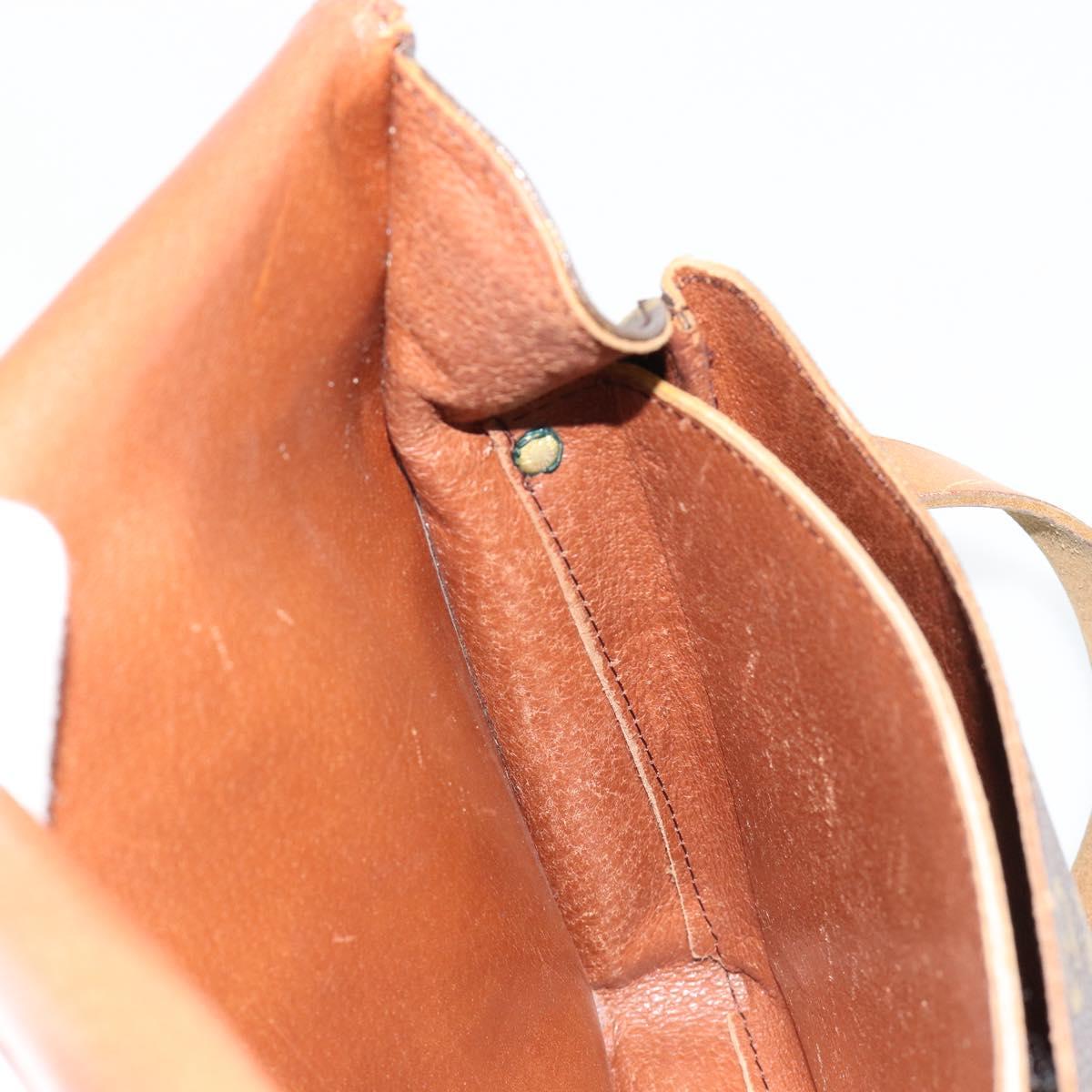 LOUIS VUITTON Monogram Cartouchiere GM Shoulder Bag M51252 LV Auth 183272