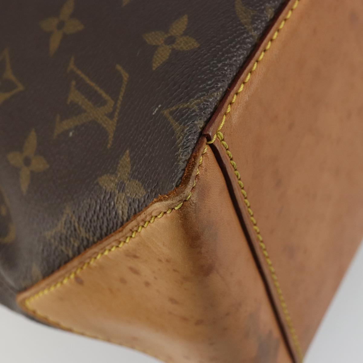 LOUIS VUITTON Monogram Cabas Piano Tote Bag M51148 LV Auth 183276