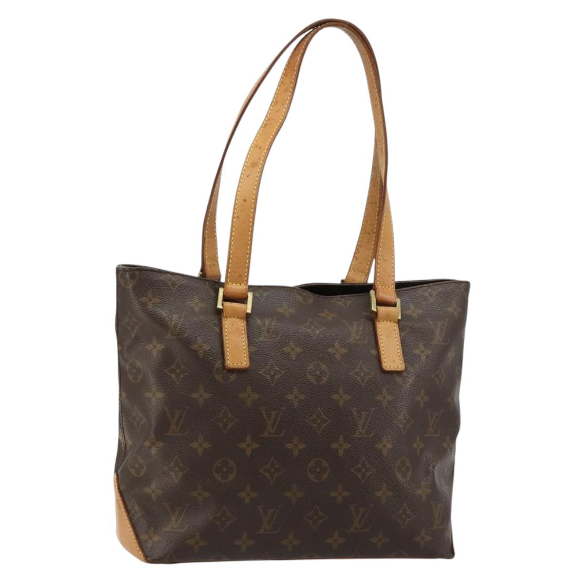 LOUIS VUITTON Monogram Cabas Piano Tote Bag M51148 LV Auth 183276