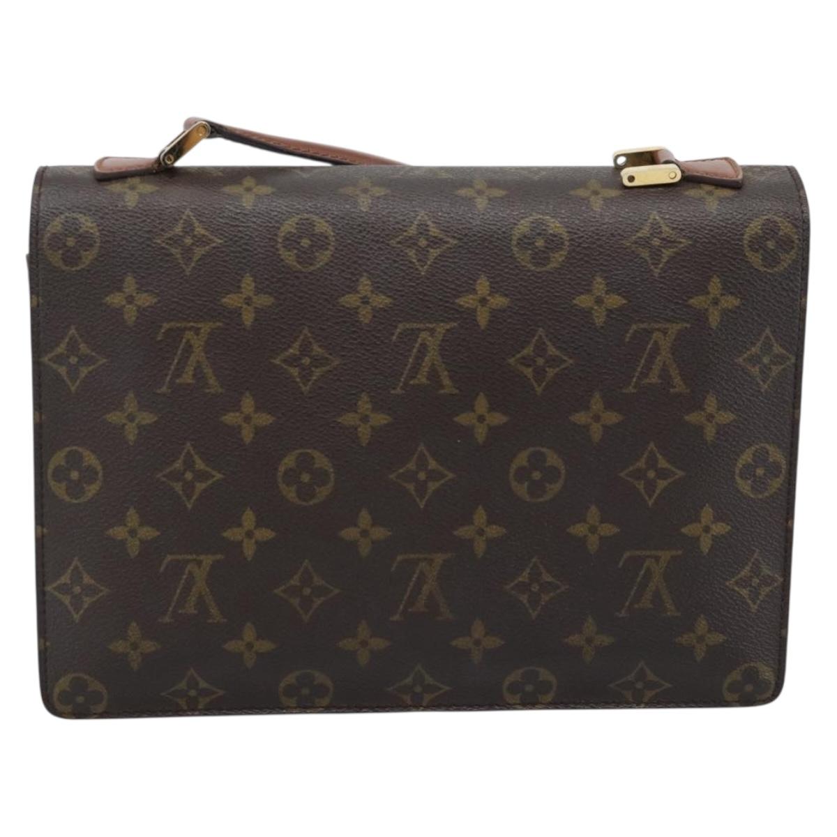 LOUIS VUITTON Monogram Concorde Hand Bag M51190 LV Auth 183277