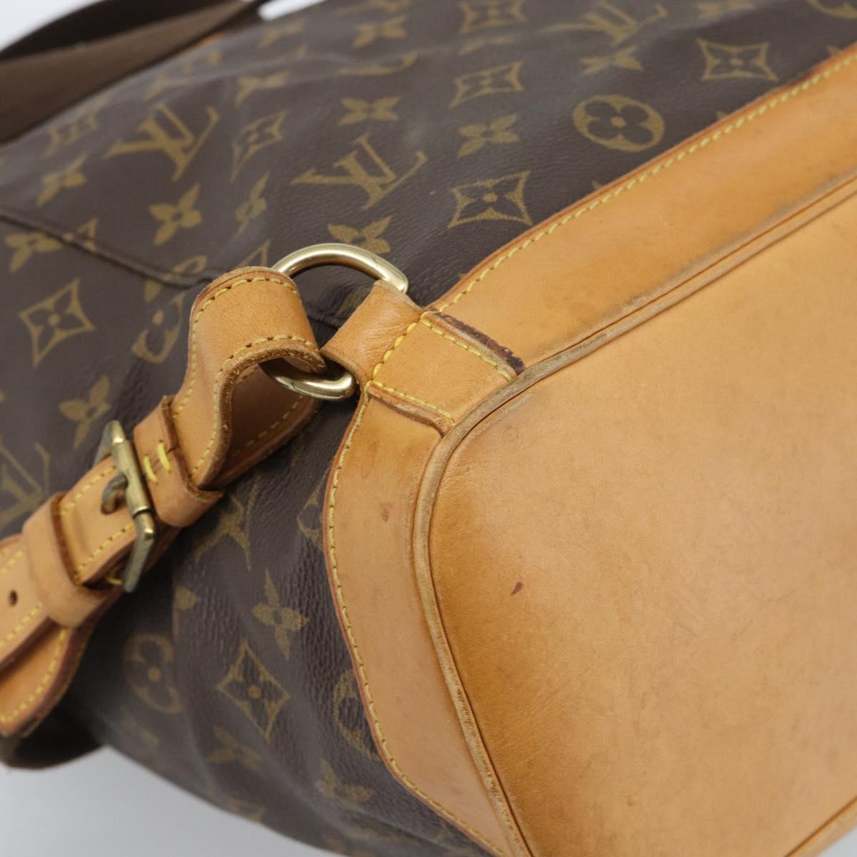 LOUIS VUITTON Monogram Montsouris GM Backpack M51135 LV Auth 183298
