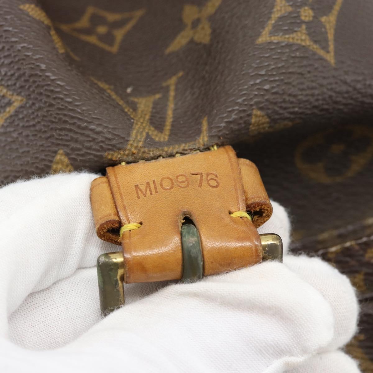 LOUIS VUITTON Monogram Montsouris GM Backpack M51135 LV Auth 183298