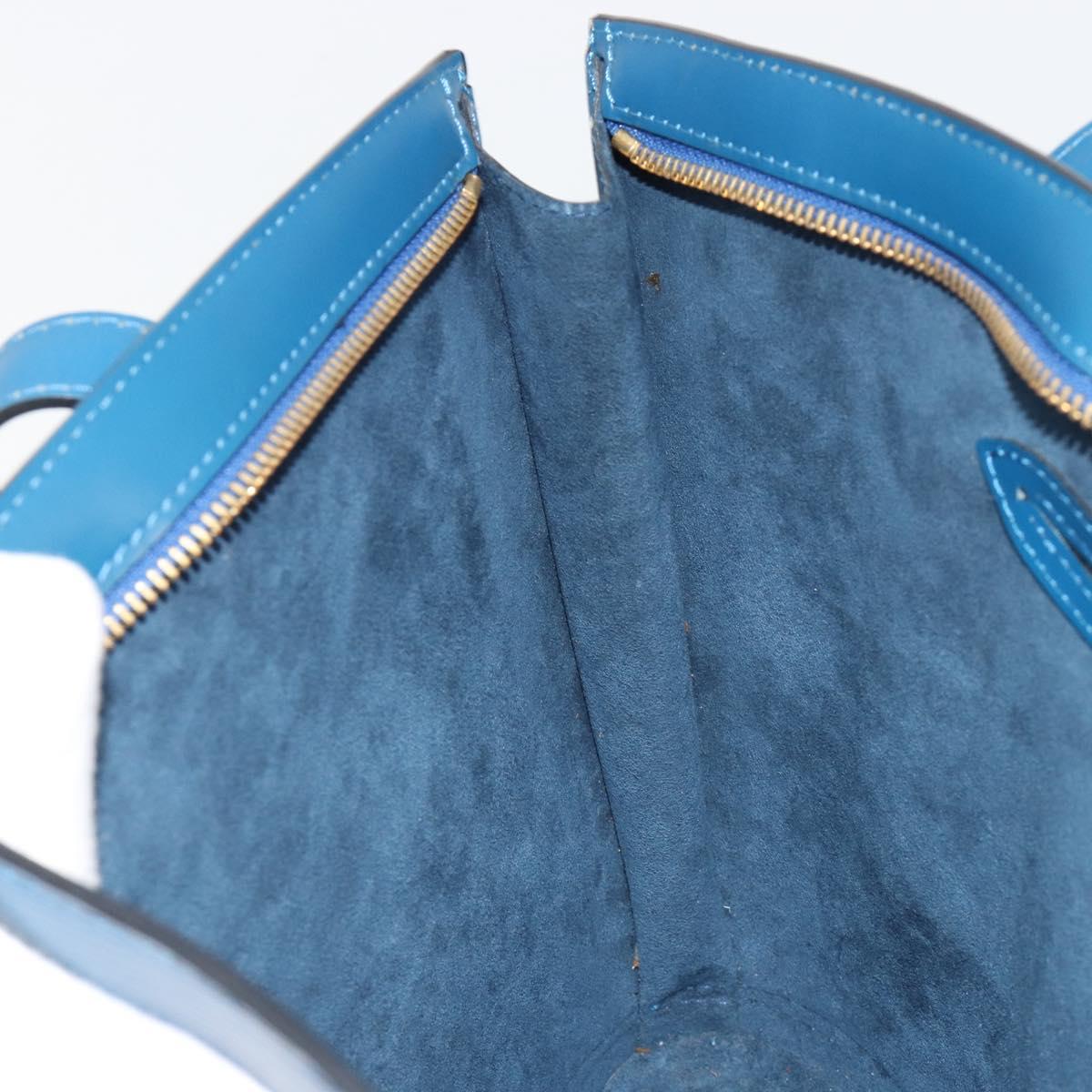 LOUIS VUITTON Epi Saint Jacques Shopping Shoulder Bag Blue M52275 Auth 183305SAV