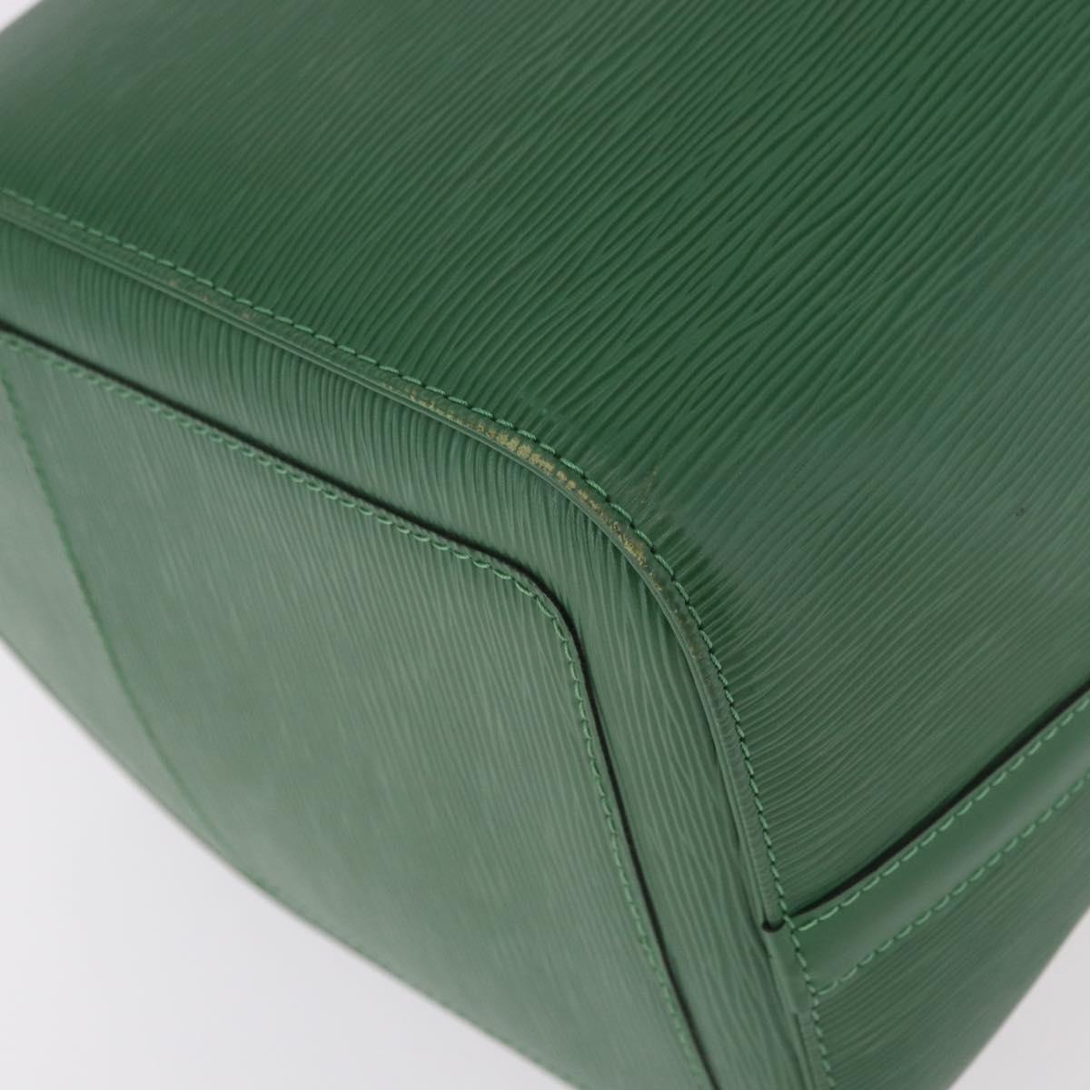 LOUIS VUITTON Epi Keepall 45 Boston Bag Green M42974 LV Auth 183311SAV