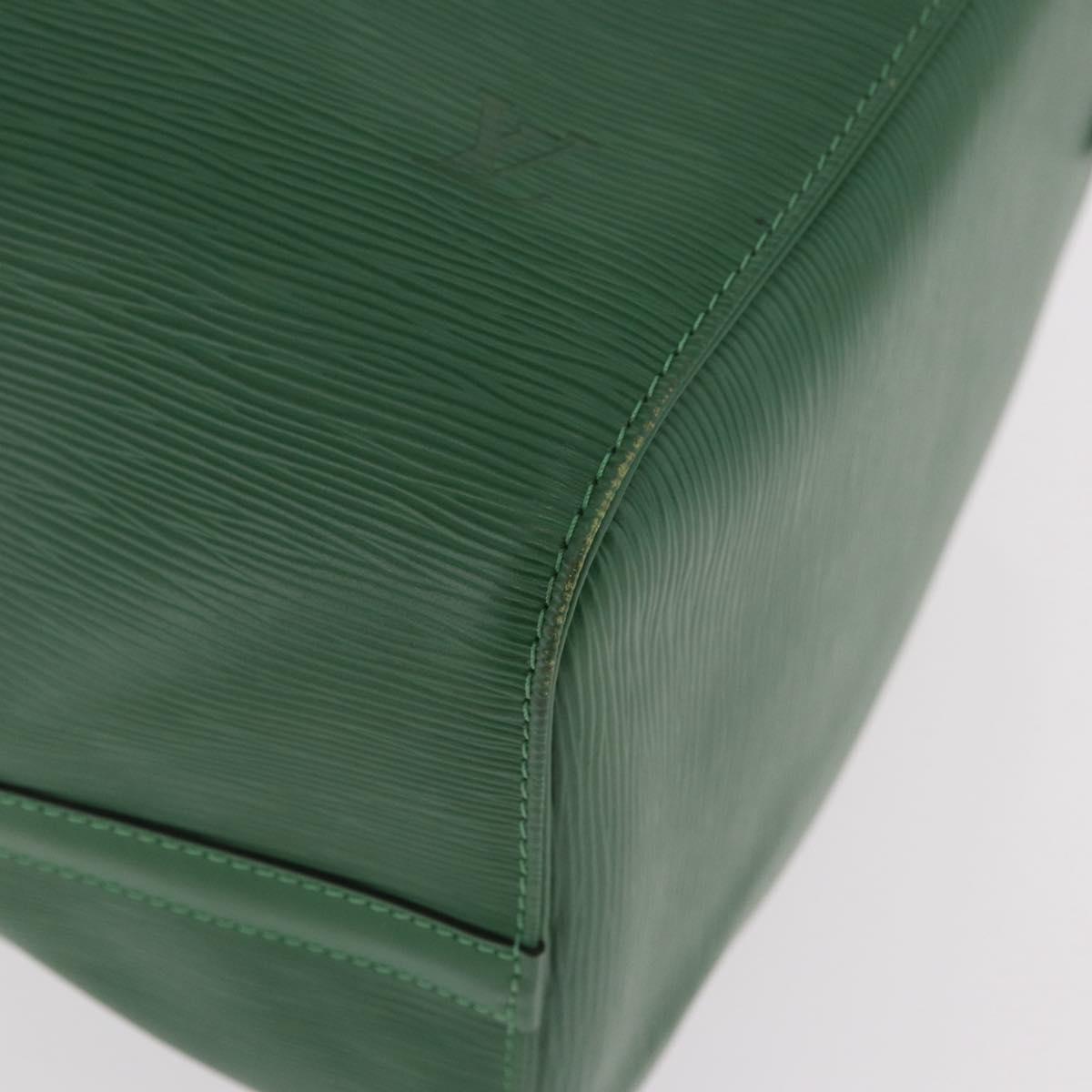LOUIS VUITTON Epi Keepall 45 Boston Bag Green M42974 LV Auth 183311SAV