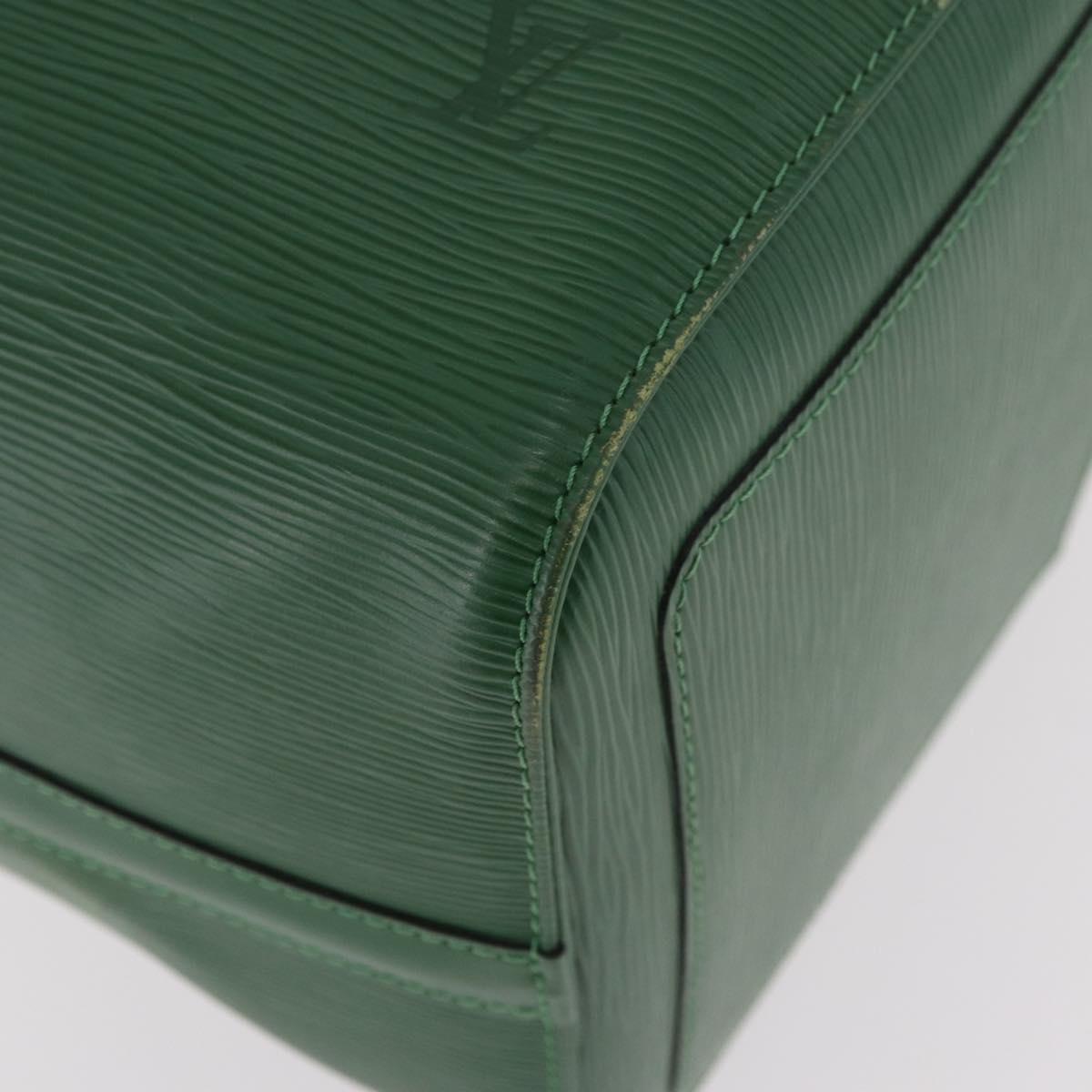 LOUIS VUITTON Epi Keepall 45 Boston Bag Green M42974 LV Auth 183311SAV