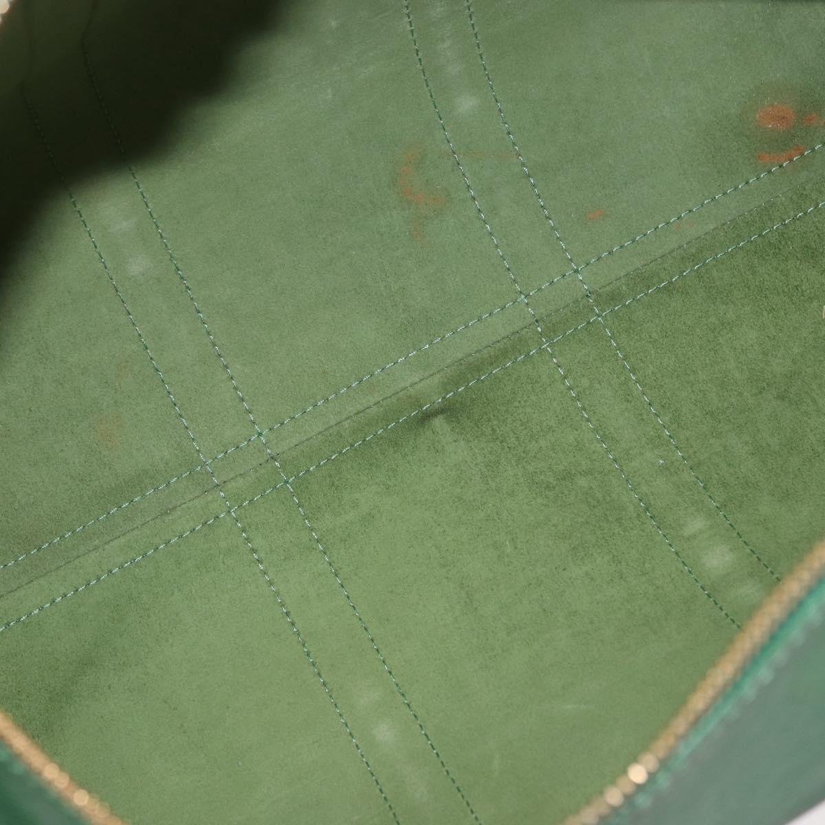 LOUIS VUITTON Epi Keepall 45 Boston Bag Green M42974 LV Auth 183311SAV
