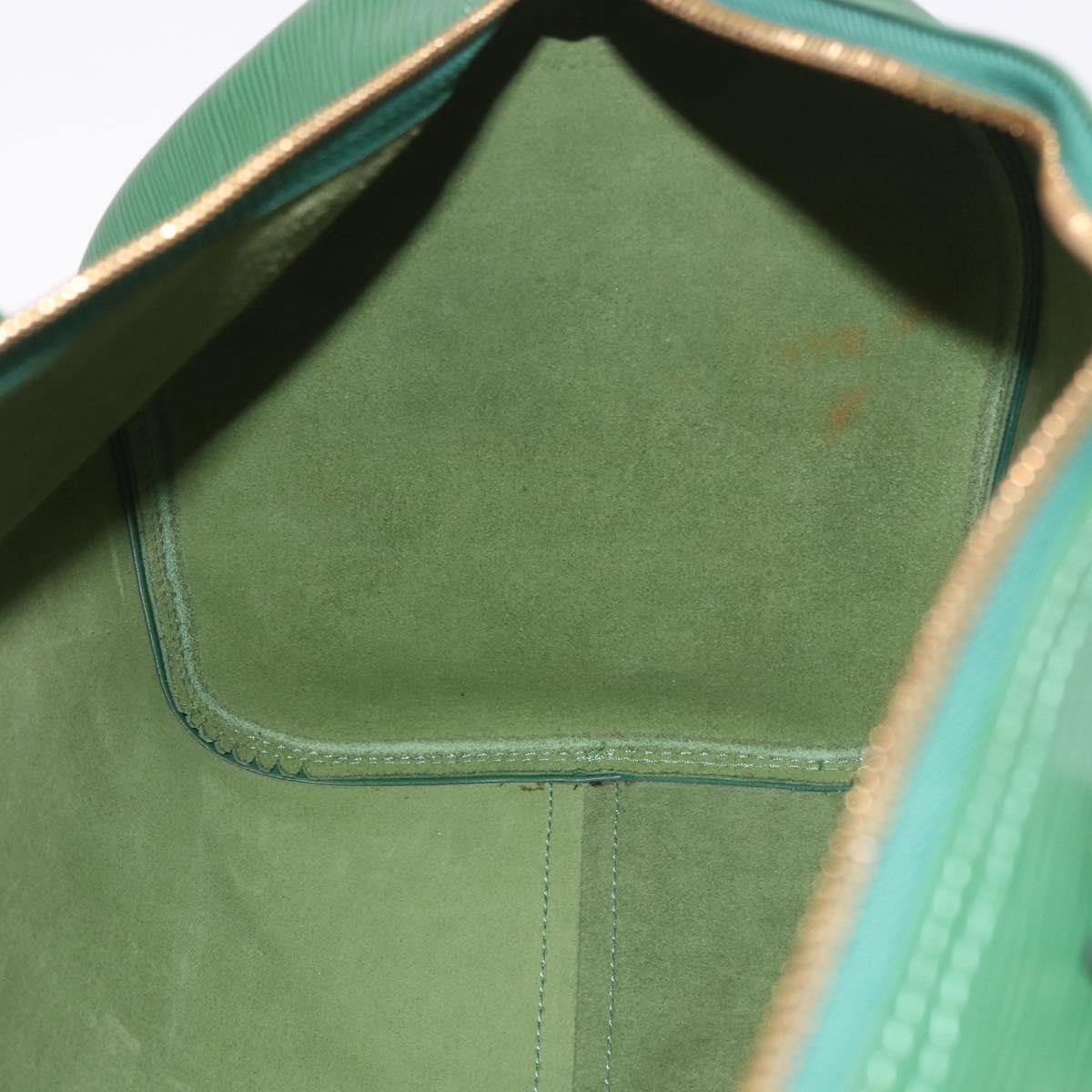 LOUIS VUITTON Epi Keepall 45 Boston Bag Green M42974 LV Auth 183311SAV