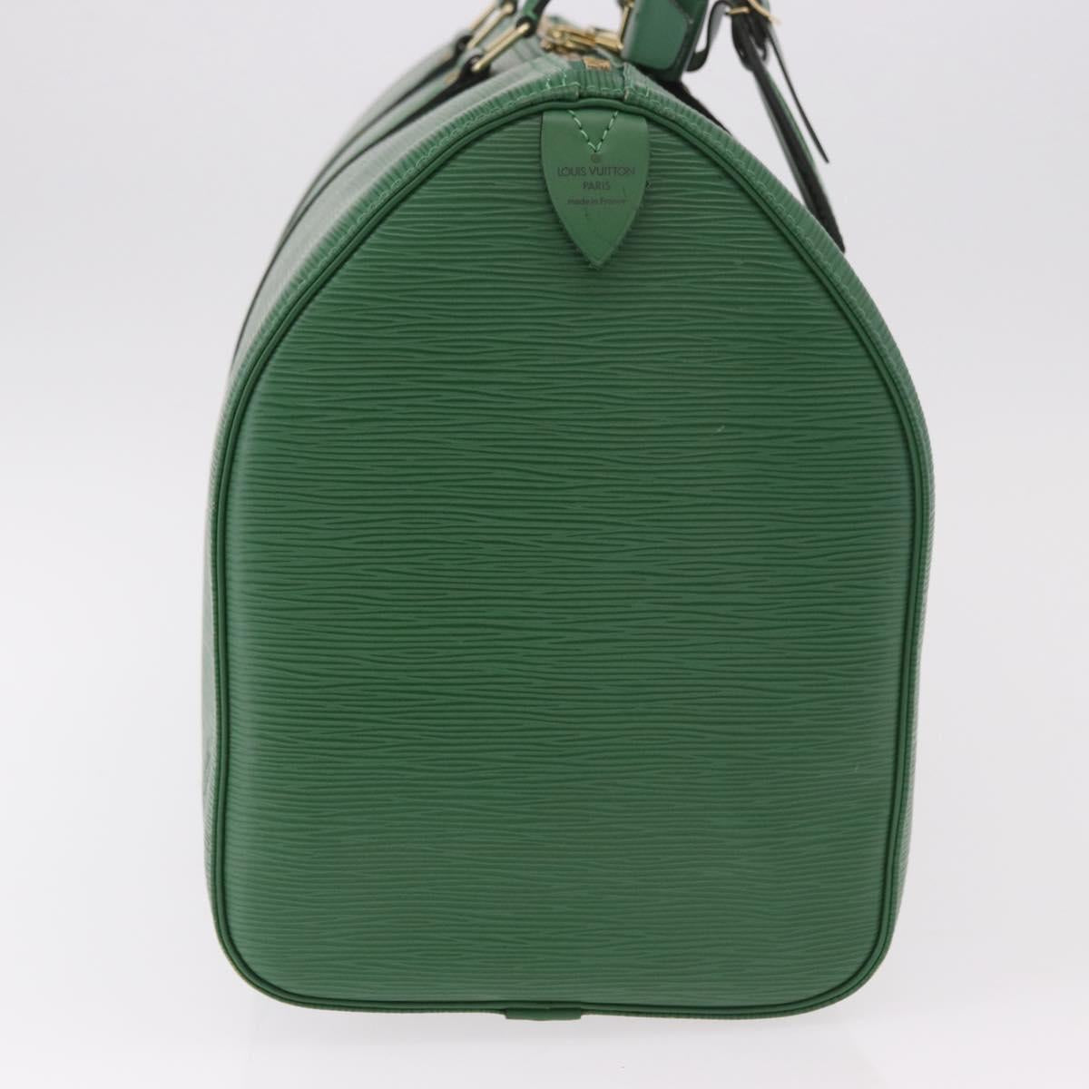 LOUIS VUITTON Epi Keepall 45 Boston Bag Green M42974 LV Auth 183311SAV