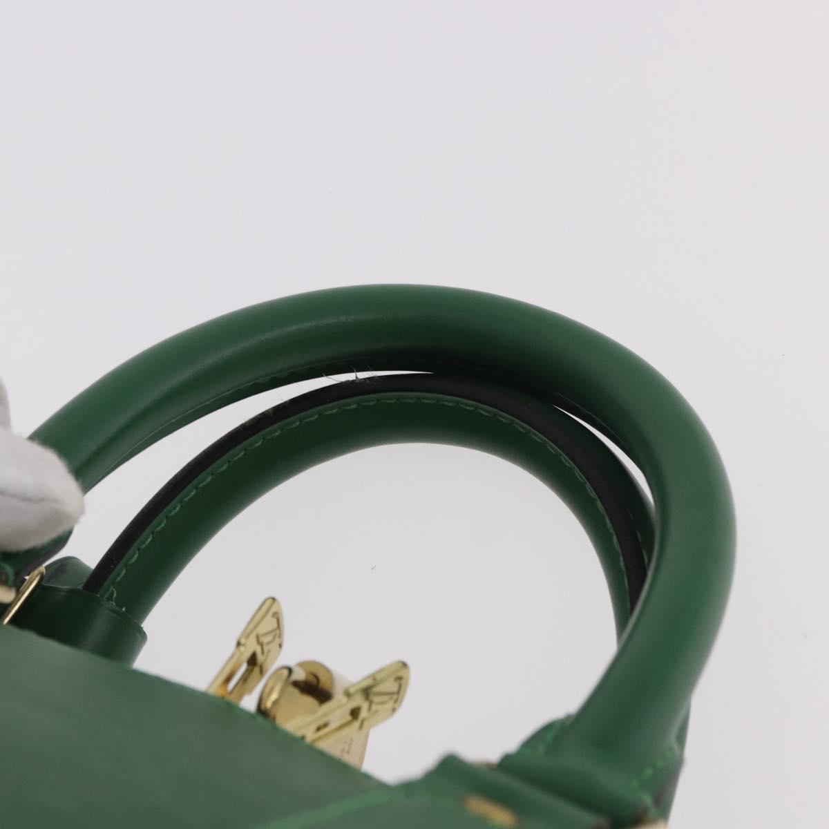 LOUIS VUITTON Epi Keepall 45 Boston Bag Green M42974 LV Auth 183311SAV
