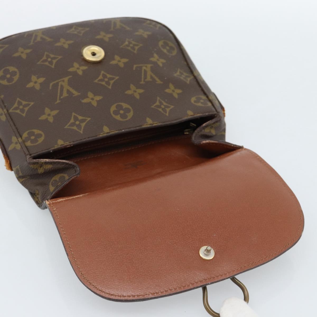 LOUIS VUITTON Monogram Saint Cloud MM Shoulder Bag M51243 LV Auth 183314