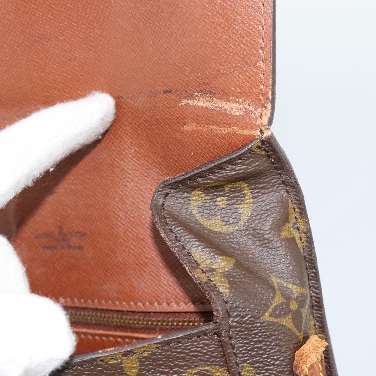 LOUIS VUITTON Monogram Saint Cloud MM Shoulder Bag M51243 LV Auth 183314