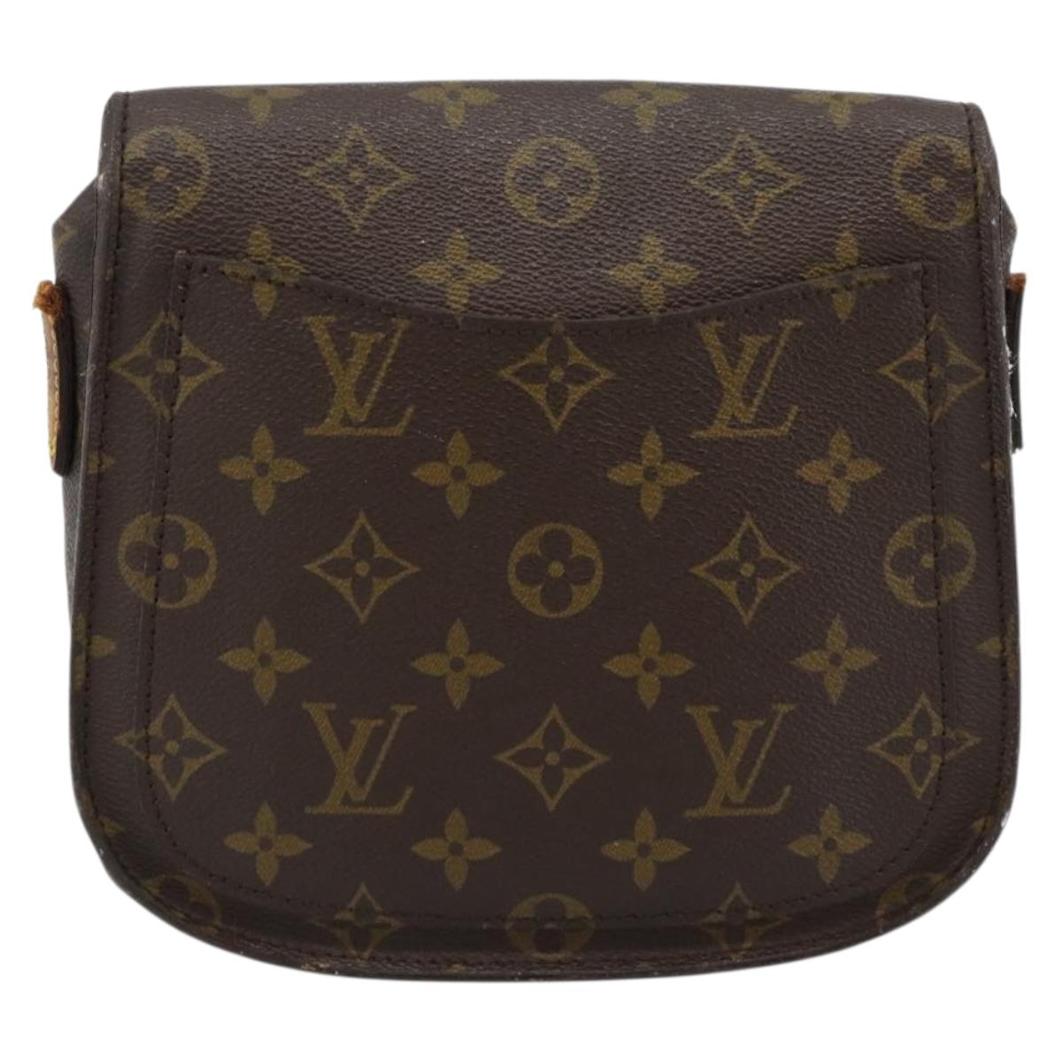 LOUIS VUITTON Monogram Saint Cloud MM Shoulder Bag M51243 LV Auth 183314