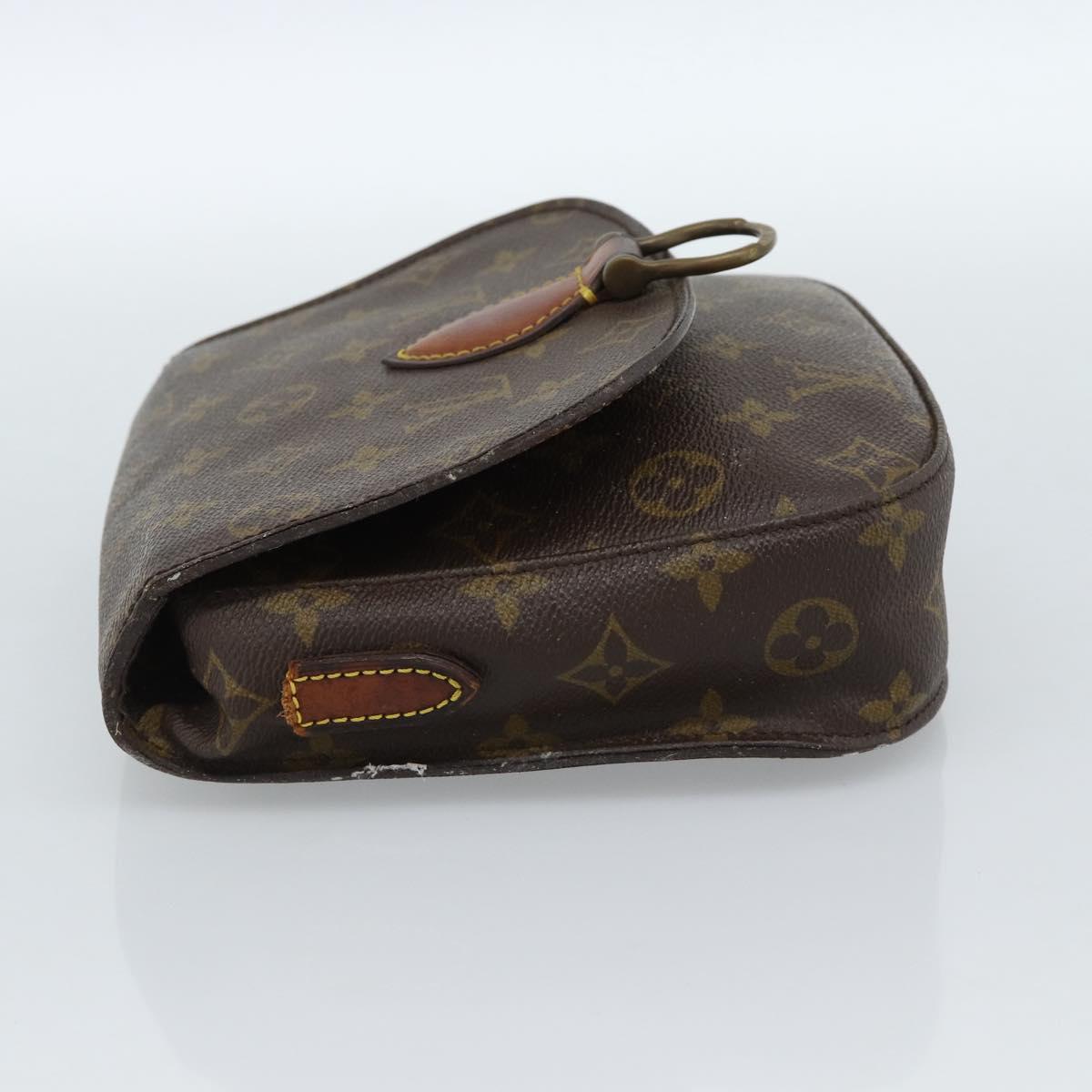 LOUIS VUITTON Monogram Saint Cloud MM Shoulder Bag M51243 LV Auth 183314