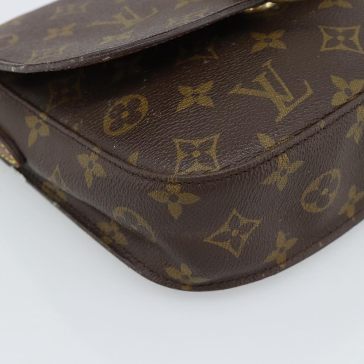 LOUIS VUITTON Monogram Saint Cloud MM Shoulder Bag M51243 LV Auth 183314