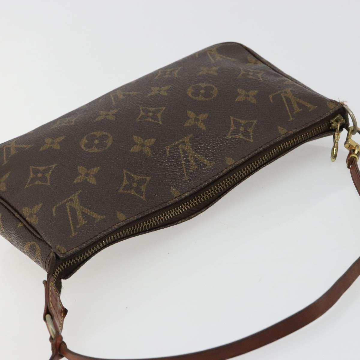 LOUIS VUITTON Monogram Pochette Accessoires Accessory Pouch M51980 Auth 183330