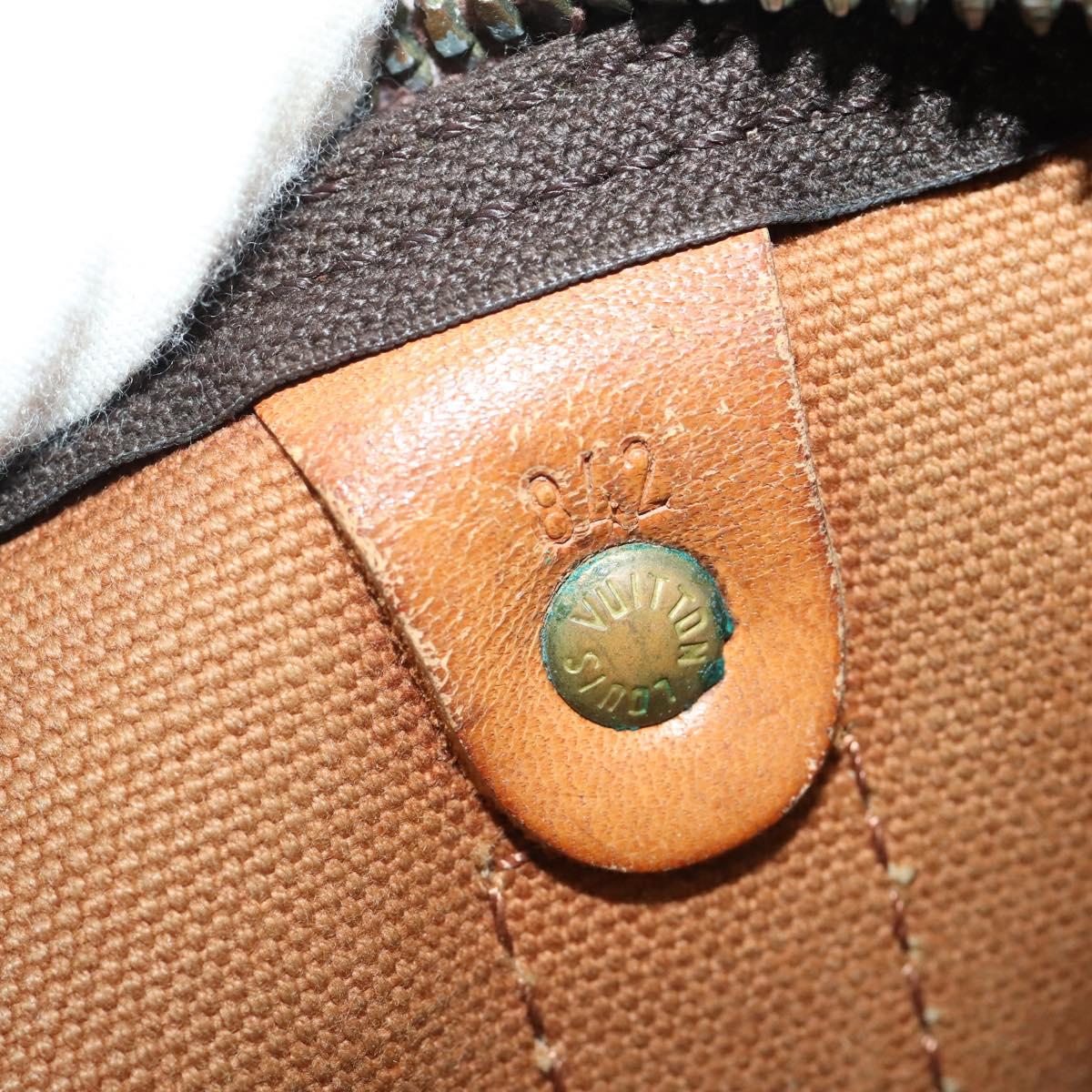 LOUIS VUITTON Monogram Keepall 45 Boston Bag M41428 LV Auth 183343