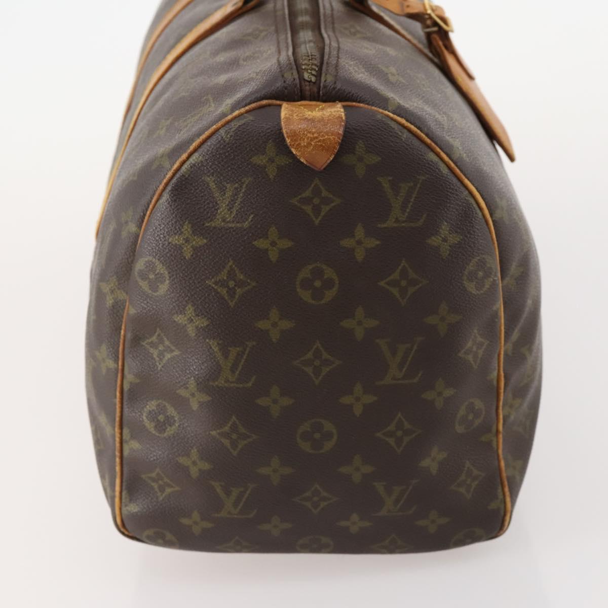 LOUIS VUITTON Monogram Keepall 45 Boston Bag M41428 LV Auth 183343
