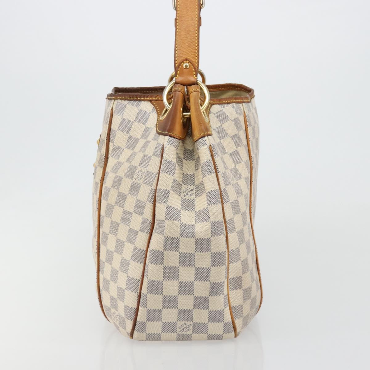 LOUIS VUITTON Damier Azur Galliera PM Shoulder Bag N55215 LV Auth 183344