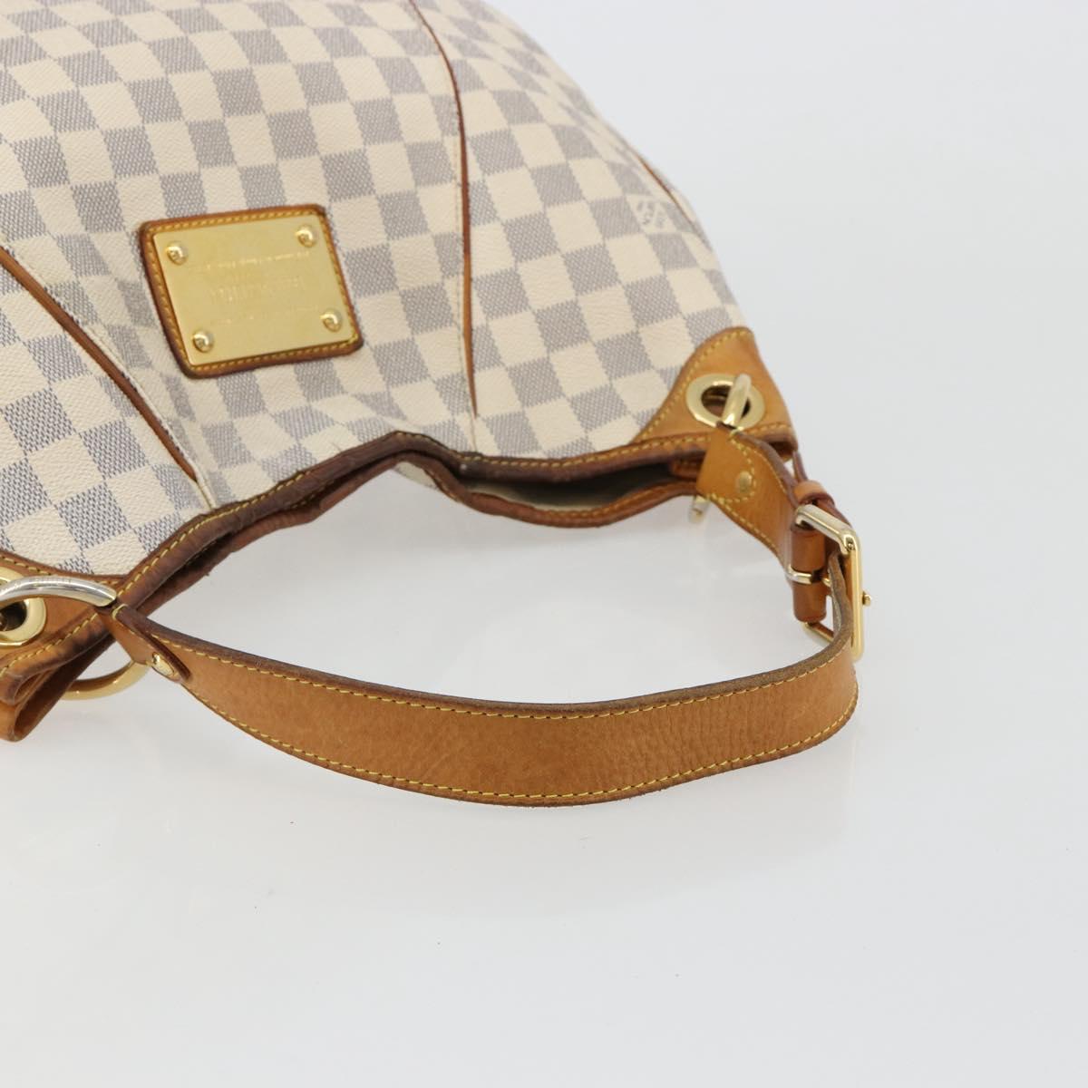 LOUIS VUITTON Damier Azur Galliera PM Shoulder Bag N55215 LV Auth 183344