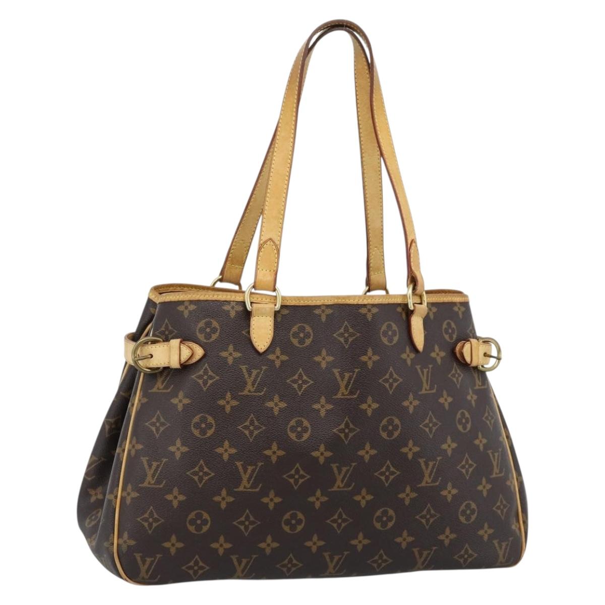LOUIS VUITTON Monogram Batignolles Horizontal Tote Bag M51154 LV Auth 183345A