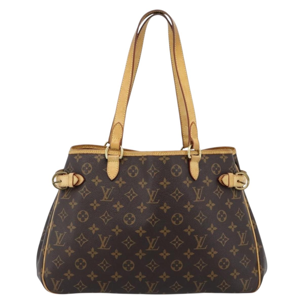 LOUIS VUITTON Monogram Batignolles Horizontal Tote Bag M51154 LV Auth 183345A