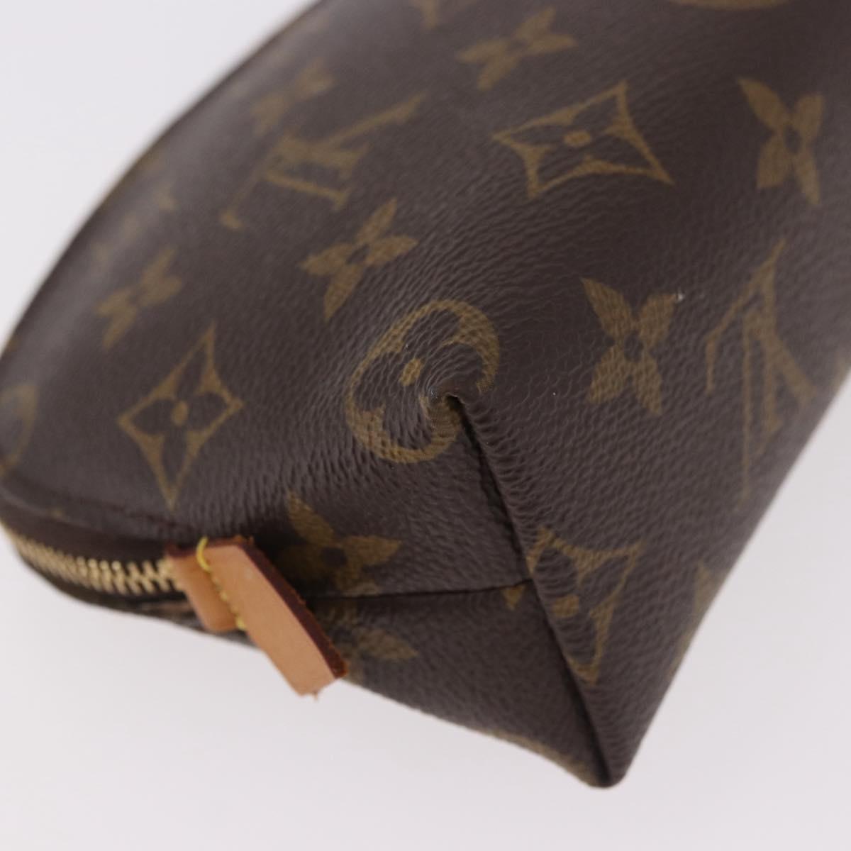 LOUIS VUITTON Monogram Pochette Cosmetic PM Pouch M43998 LV Auth 183346