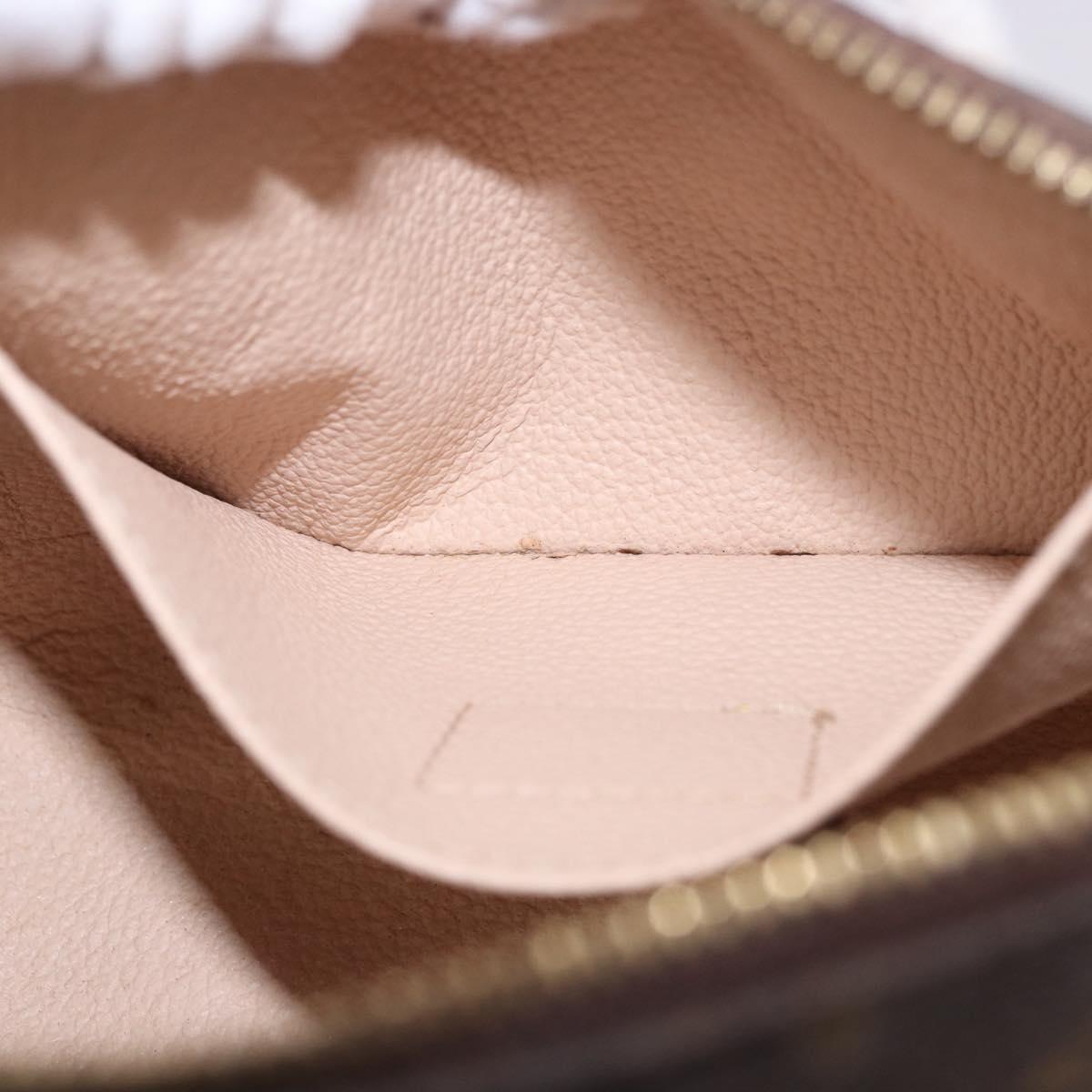 LOUIS VUITTON Monogram Pochette Cosmetic PM Pouch M43998 LV Auth 183346