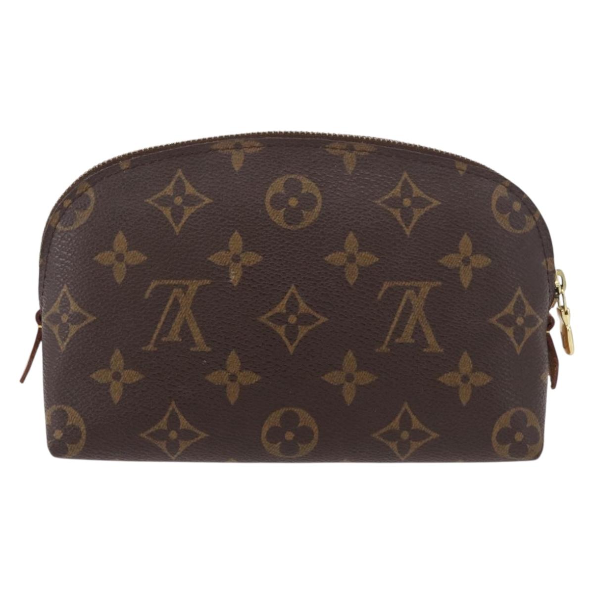 LOUIS VUITTON Monogram Pochette Cosmetic PM Pouch M43998 LV Auth 183346