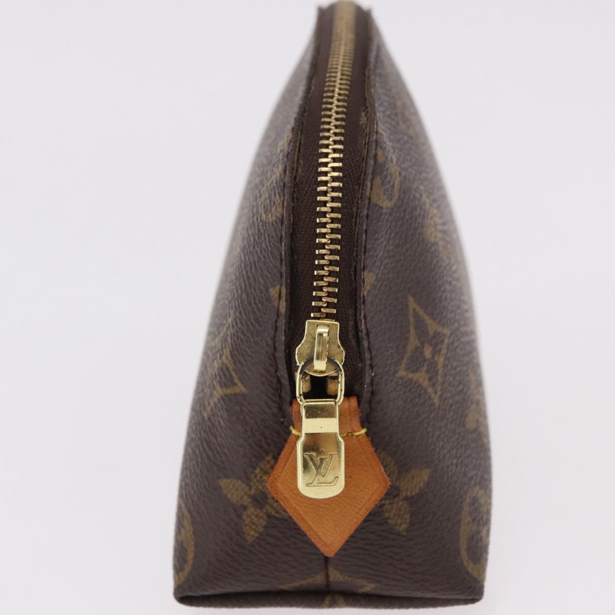 LOUIS VUITTON Monogram Pochette Cosmetic PM Pouch M43998 LV Auth 183346