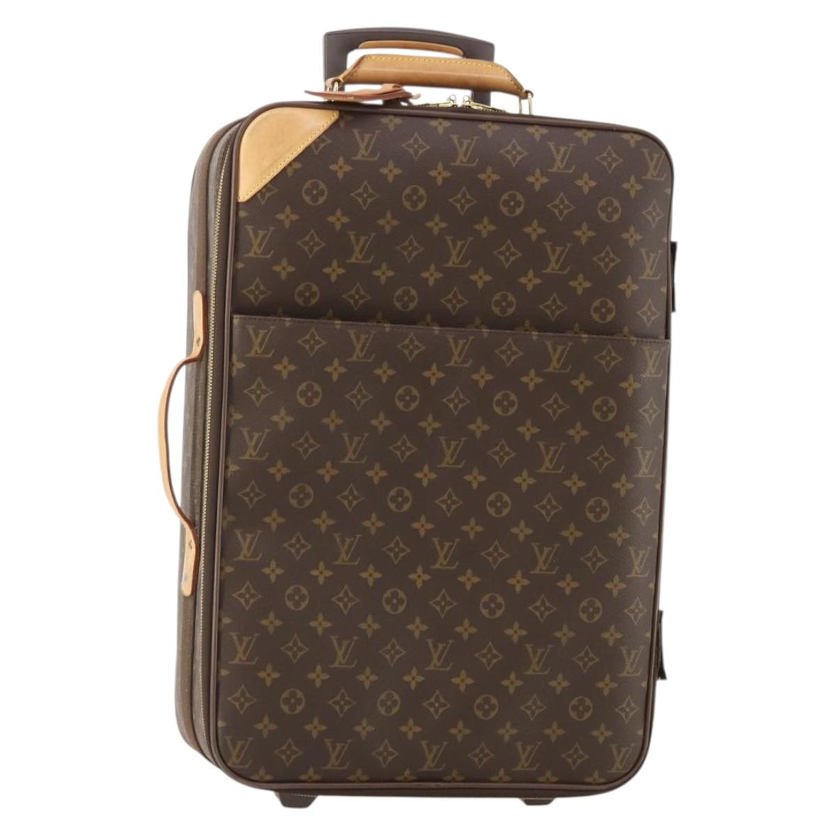 LOUIS VUITTON Monogram Pegas 55 Suitcase M23294 LV Auth 183347A