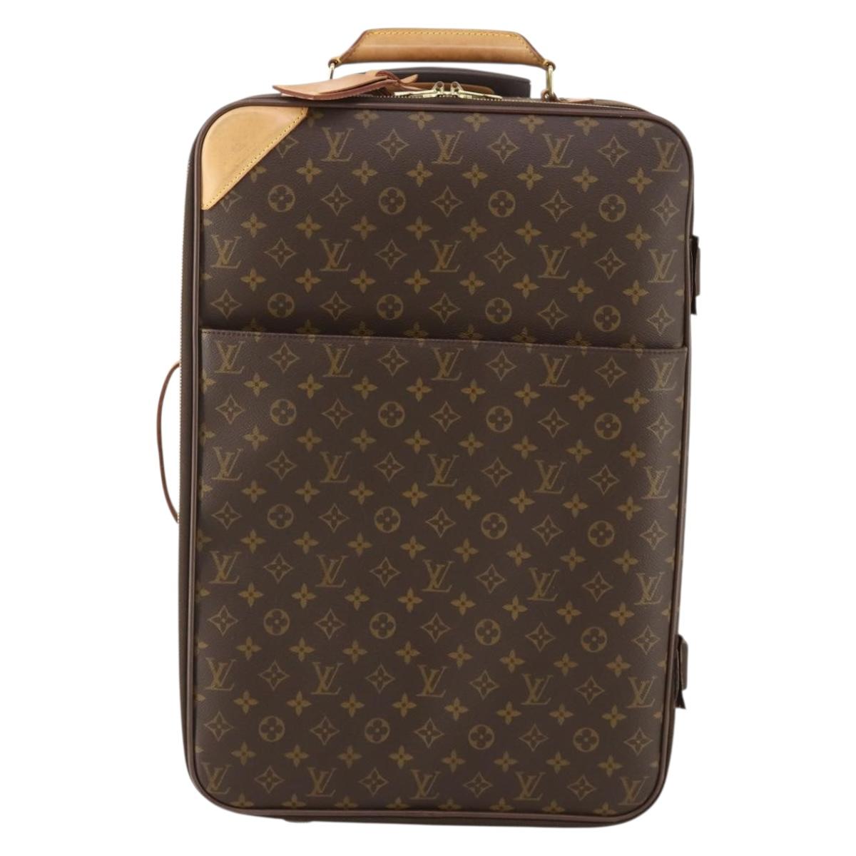 LOUIS VUITTON Monogram Pegas 55 Suitcase M23294 LV Auth 183347A