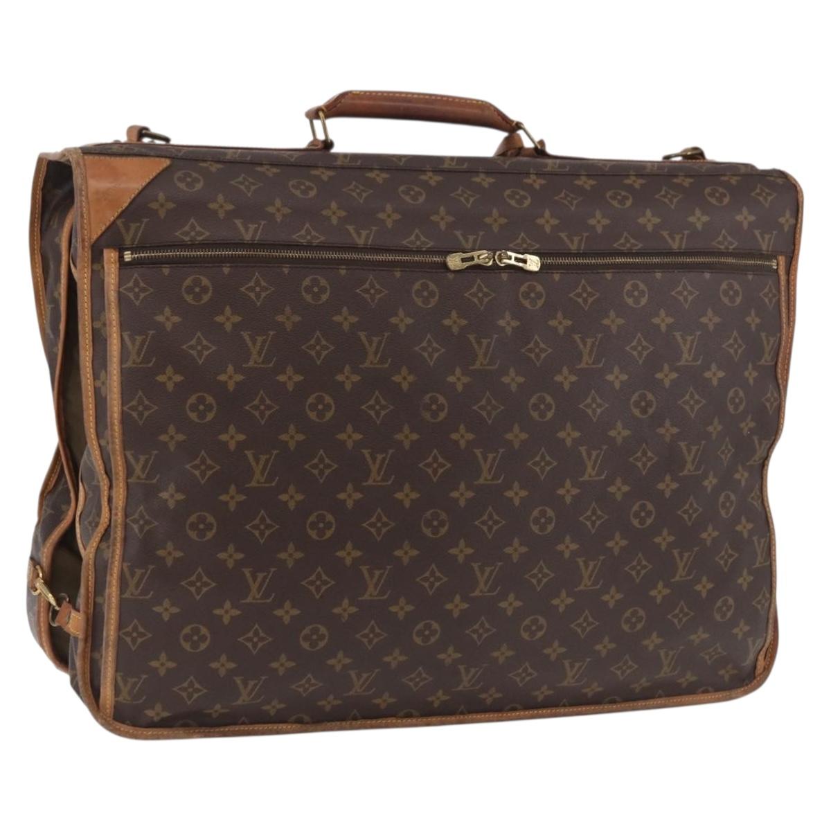 LOUIS VUITTON Monogram Portable Cabin Garment Cover M23420 LV Auth 183349