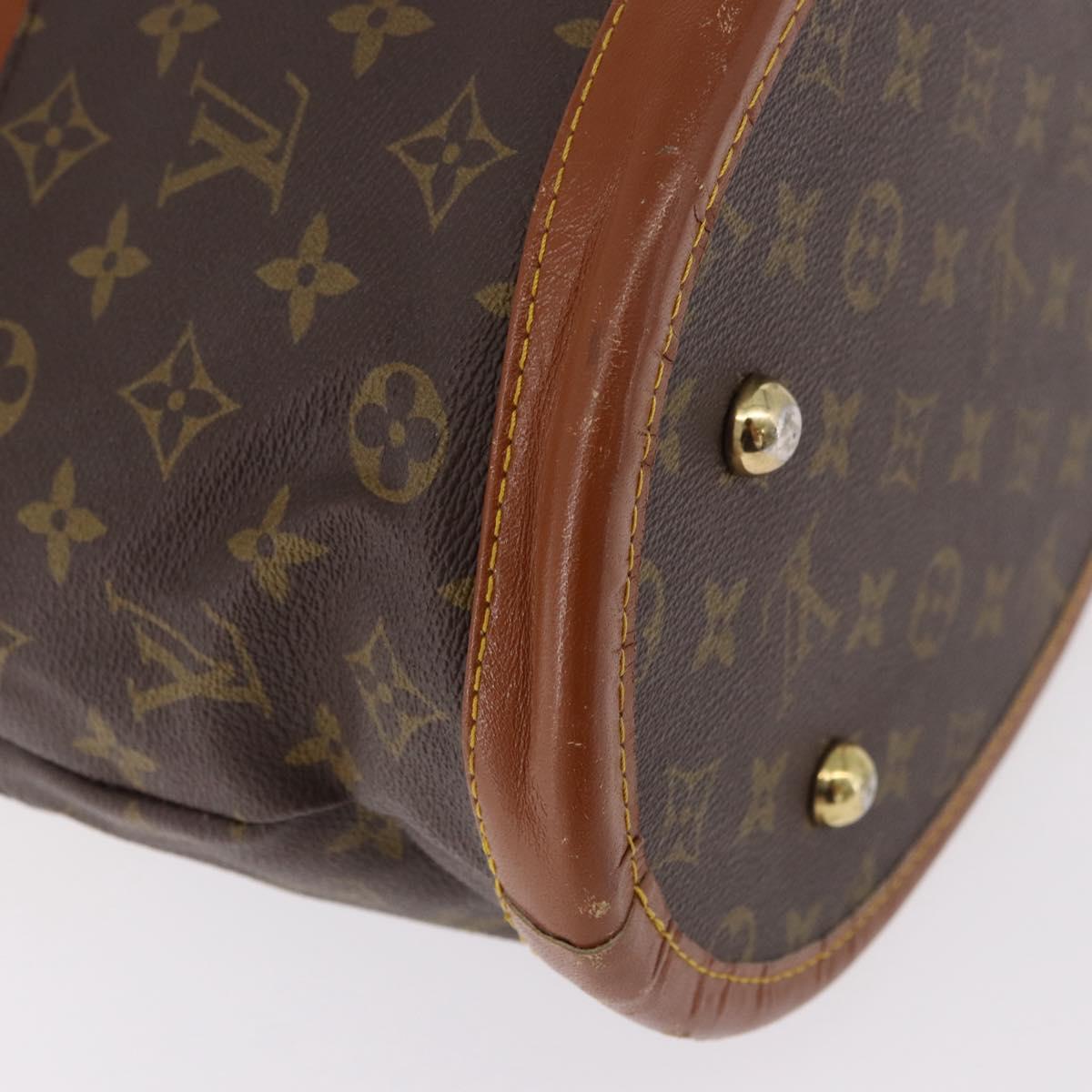 LOUIS VUITTON Monogram Bucket GM Shoulder Bag USA limited T42236 LV Auth 183351