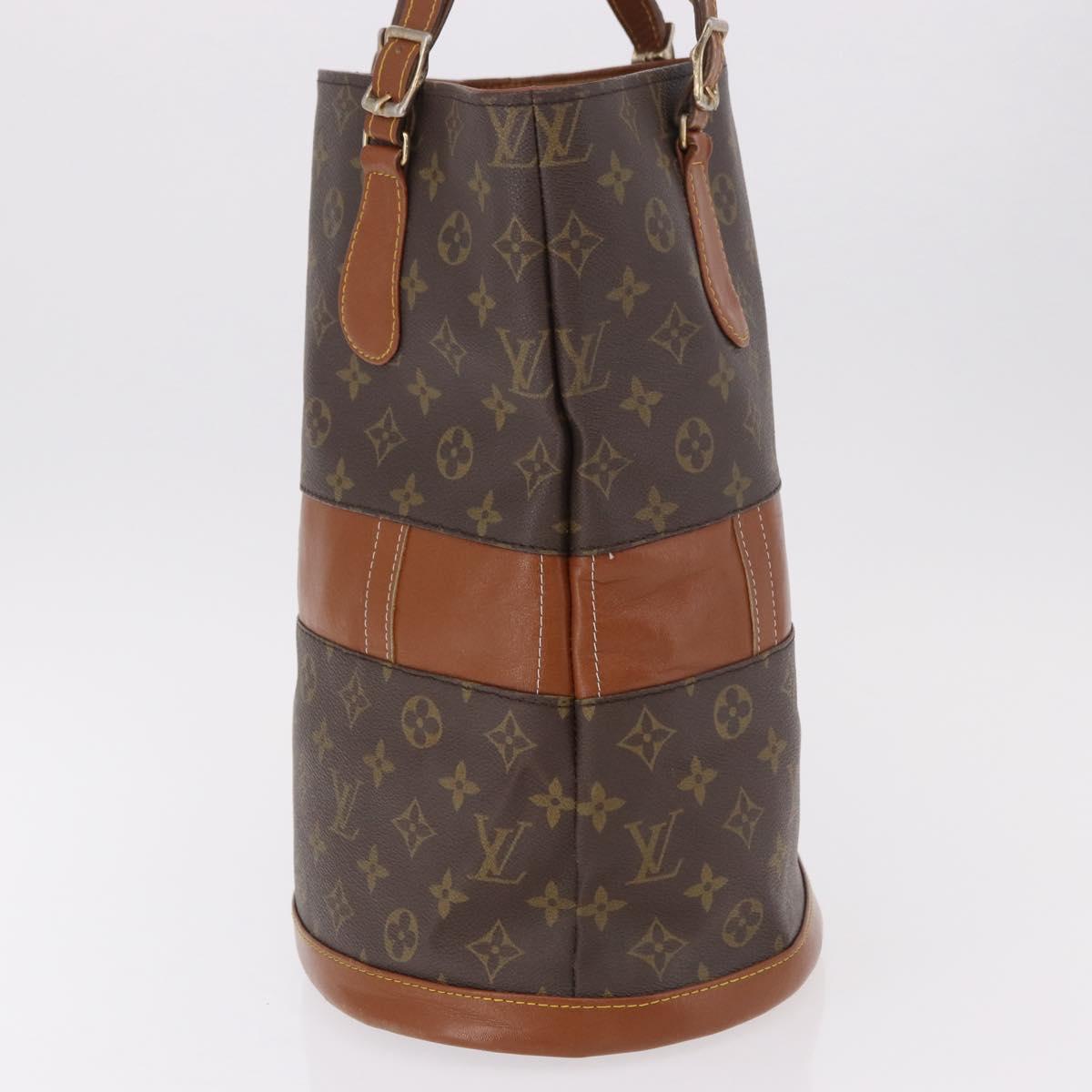 LOUIS VUITTON Monogram Bucket GM Shoulder Bag USA limited T42236 LV Auth 183351