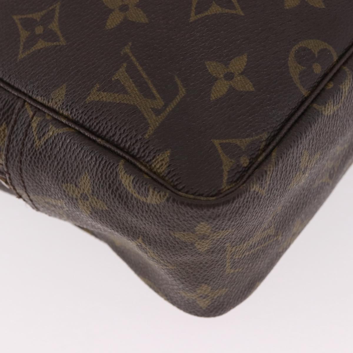 LOUIS VUITTON Monogram Trousse Toilette 28 Clutch Bag M47522 LV Auth 183356