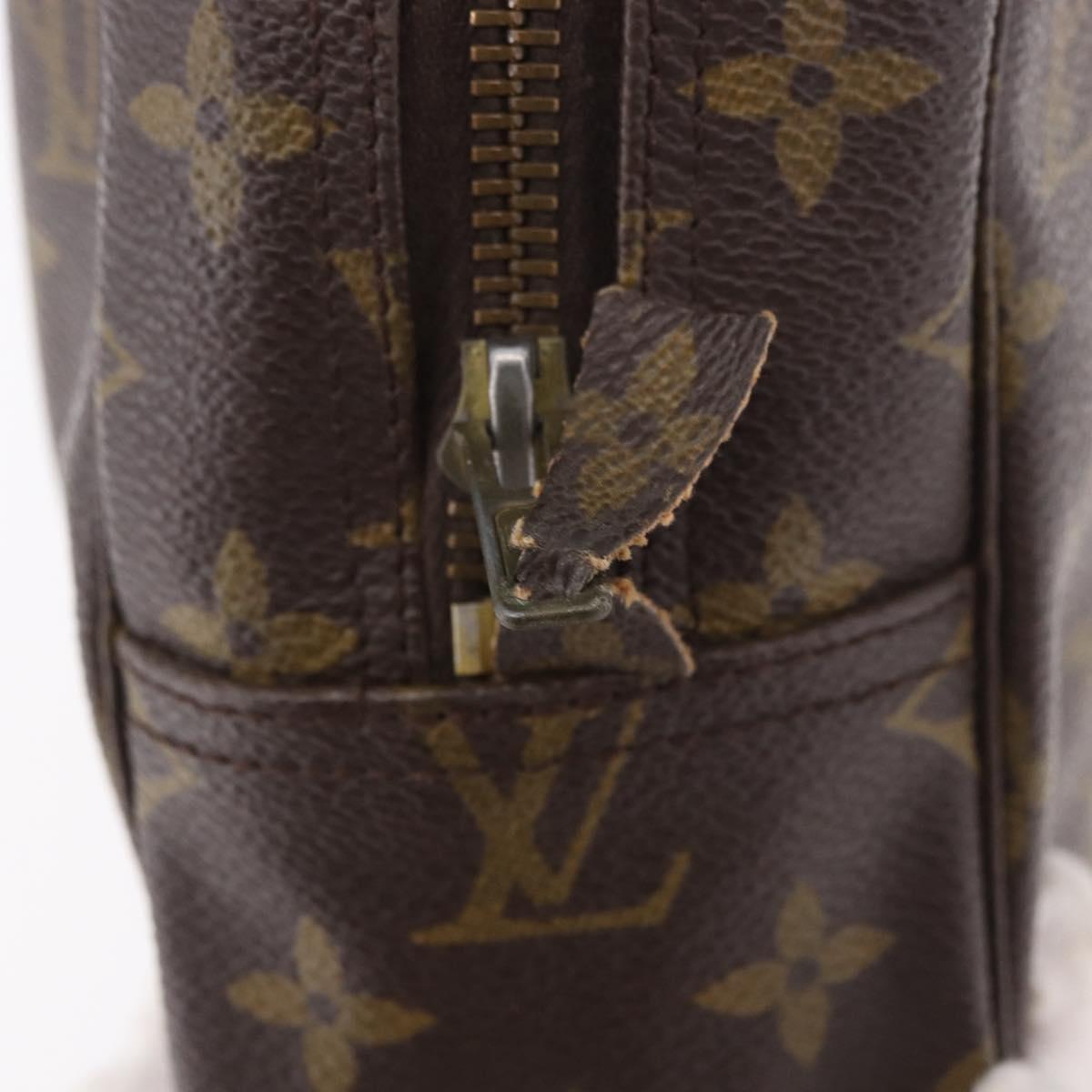 LOUIS VUITTON Monogram Trousse Toilette 28 Clutch Bag M47522 LV Auth 183356