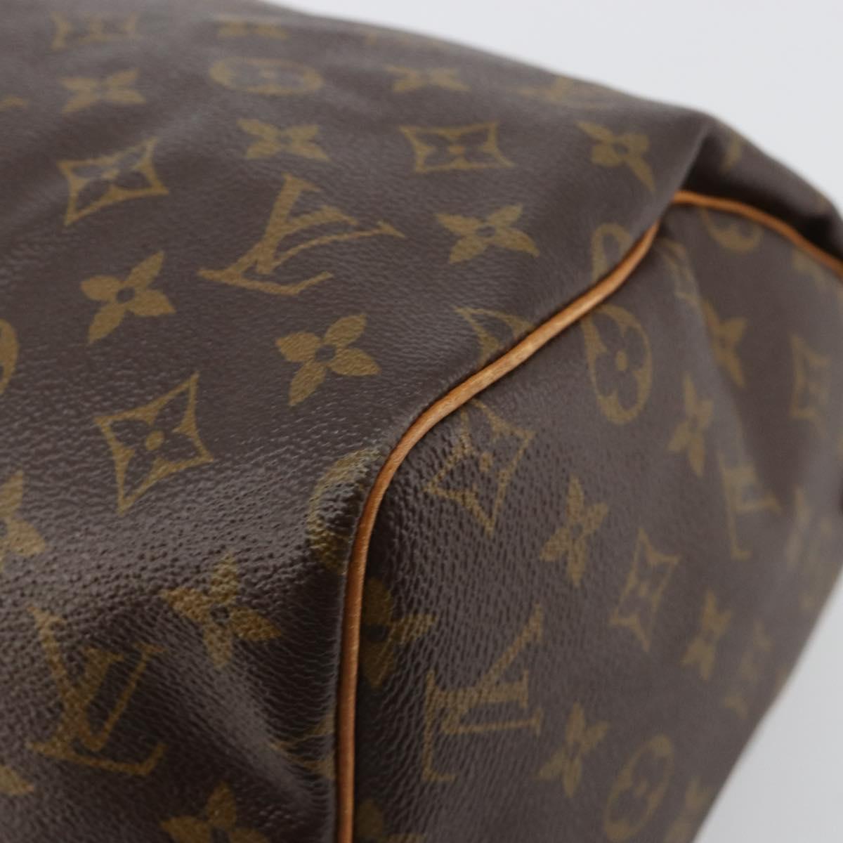 LOUIS VUITTON Monogram Speedy 30 Hand Bag M41526 LV Auth 183368A