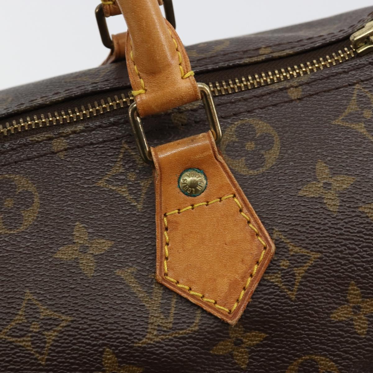 LOUIS VUITTON Monogram Speedy 30 Hand Bag M41526 LV Auth 183368A